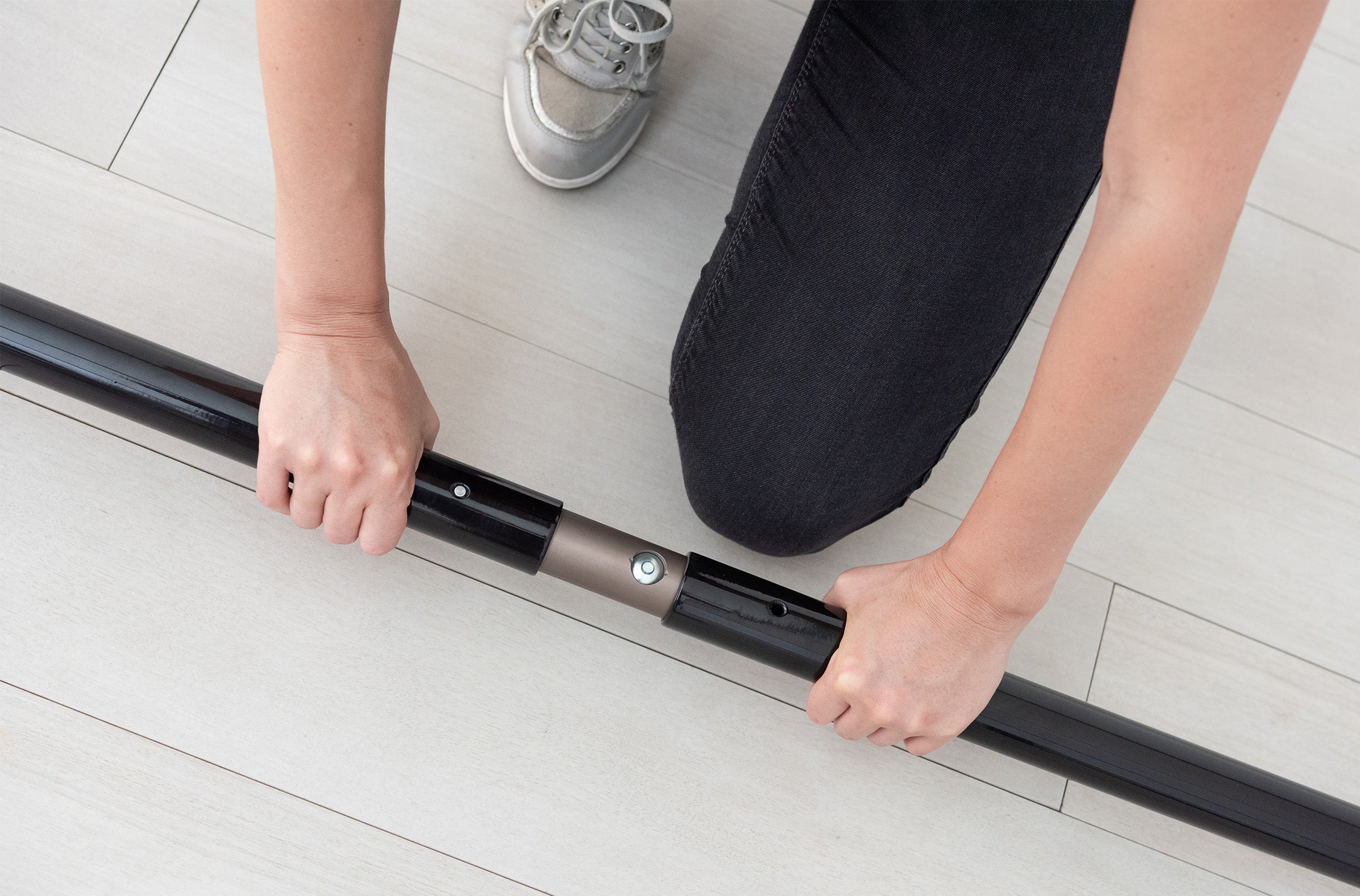 Podium poles and spare section